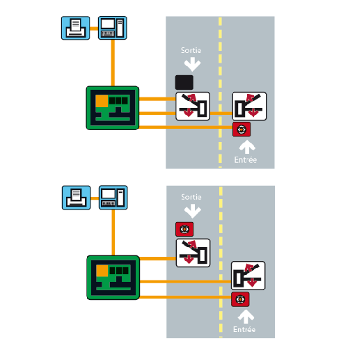 Installation reader plate