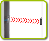 barre palpeuse avec transmission sans fil